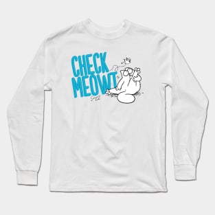 Check Meowt Long Sleeve T-Shirt